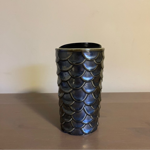 Starbucks Iridescent Onyx Mermaid Scale Ceramic Tumbler - Picture 4 of 8